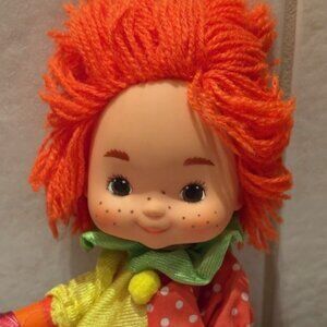 Rainbow Brite Doll Vintage 1983 Large 10" Plush Hallmark Mattel Damage on feet